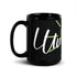 Luv Black Glossy Mug